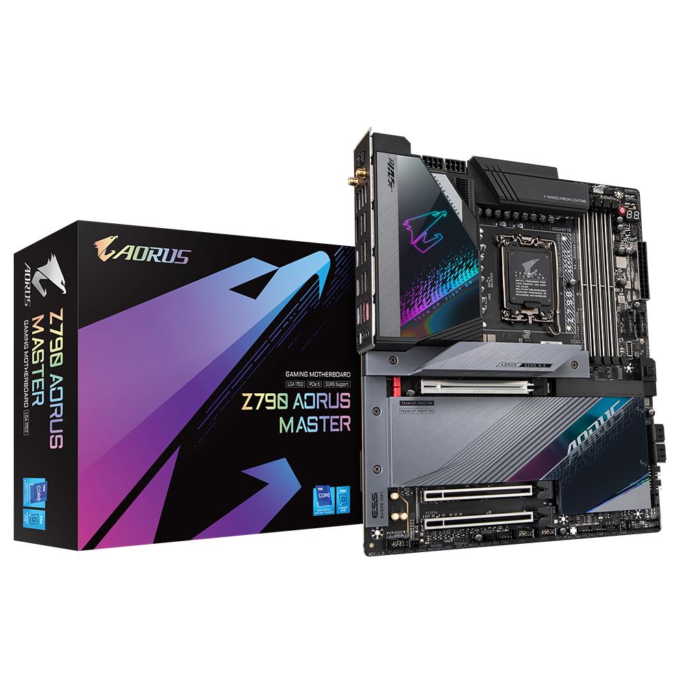 GIGABYTE Z790 AORUS MASTER scheda madre Intel Z790 LGA 1700 ATX esteso (GIGA Z790 AORUS MASTER S1700/DDR5/ATX)